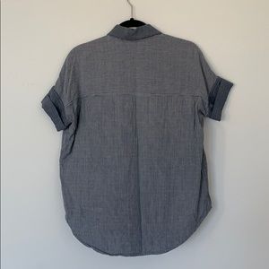 Madewell Tops - Striped Chambray Button Up Top Madewell Tops - Striped Chambray Button Up Top